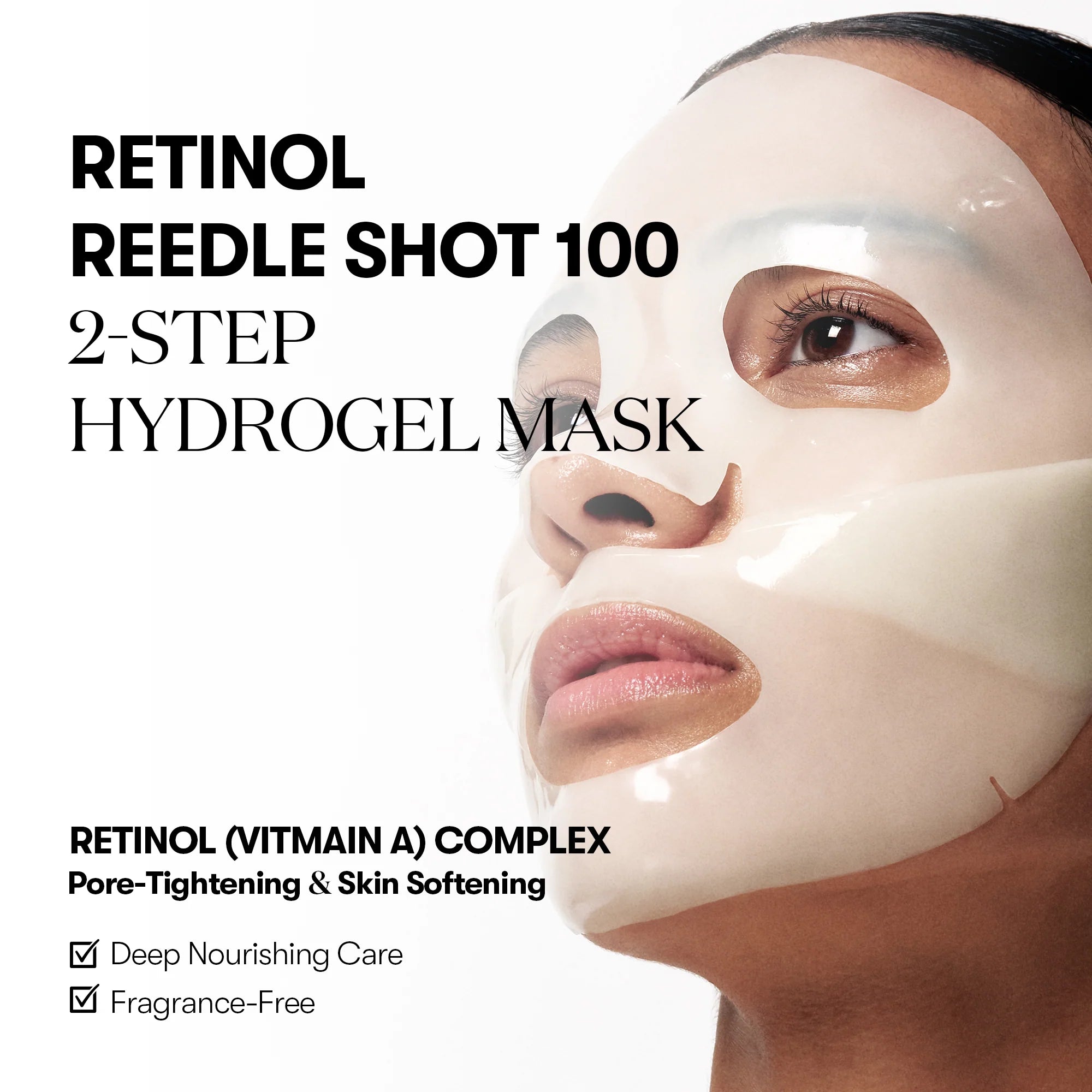 VT Cosmetics Reti-A Reedle Shot 100 2-Step Hydrogel Mask - Olive Kollection