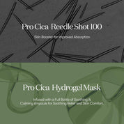 VT Pro Cica Reedle Shot 100 2-Step Hydrogel Mask - Olive Kollection