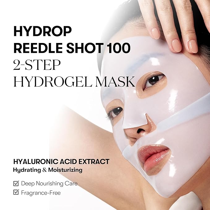 VT Hydrop Reedle Shot 100hL 2-Step Hydrogel Mask - Olive Kollection