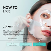 VT PDRN Hydrogel Mask Sheet 1ea - Olive Kollection