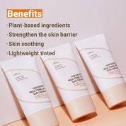 Isntree Yam Root Milk Tone Up Sun Cream - Olive Kollection