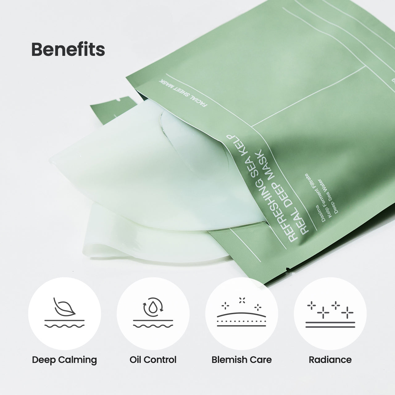 Biodance Refreshing Sea Kelp Real Deep Mask Sheet - Olive Kollection