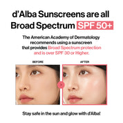 d'alba Piedmont UV Essense Waterfull Tone-Up Sunscreen - Olive Kollection