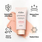 d'alba Piedmont UV Essense Waterfull Tone-Up Sunscreen - Olive Kollection