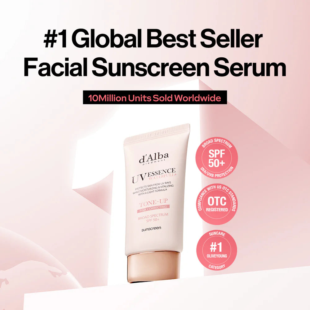 d'alba Piedmont UV Essense Waterfull Tone-Up Sunscreen - Olive Kollection