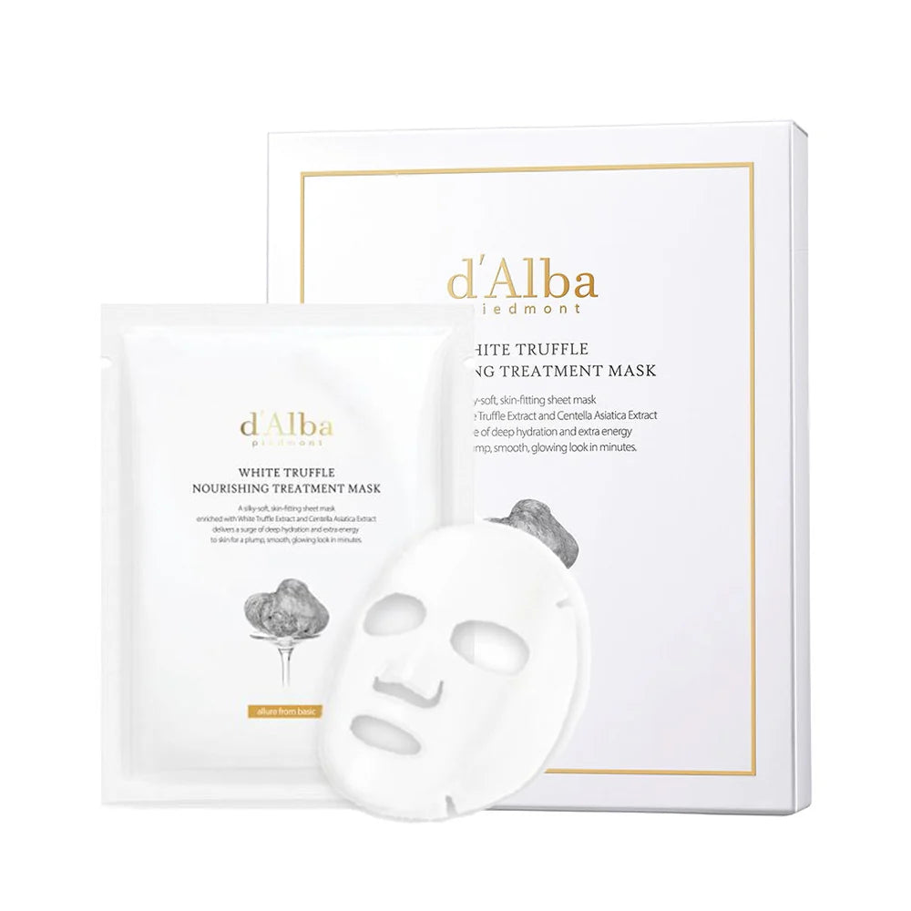 d'Alba White Truffle Nourishing Treatment Mask Box - Olive Kollection