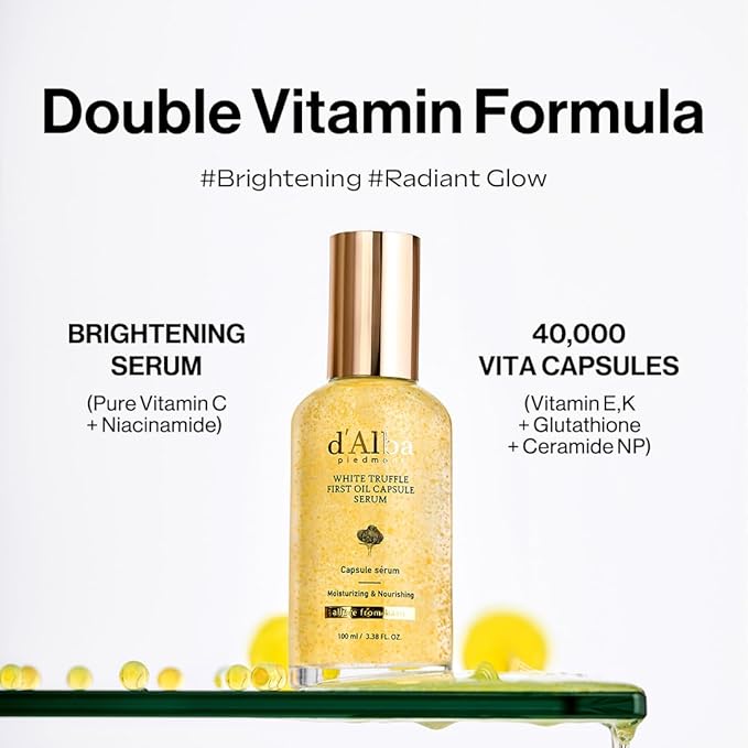 d'Alba White Truffle First Oil Capsule Serum - Olive Kollection