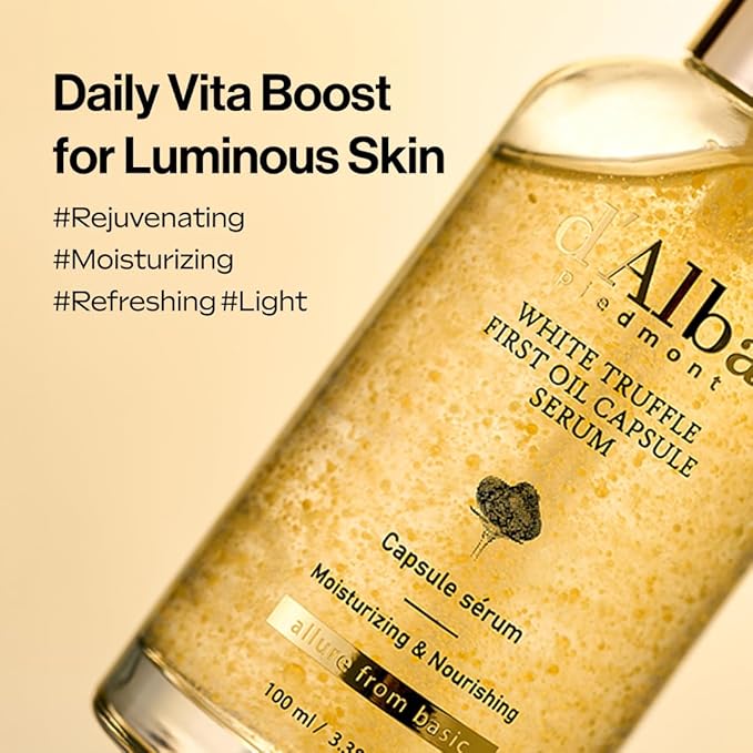 d'Alba White Truffle First Oil Capsule Serum - Olive Kollection