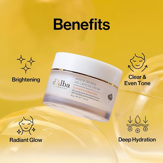 d'Alba White Truffle Oil Capsule Cream - Olive Kollection