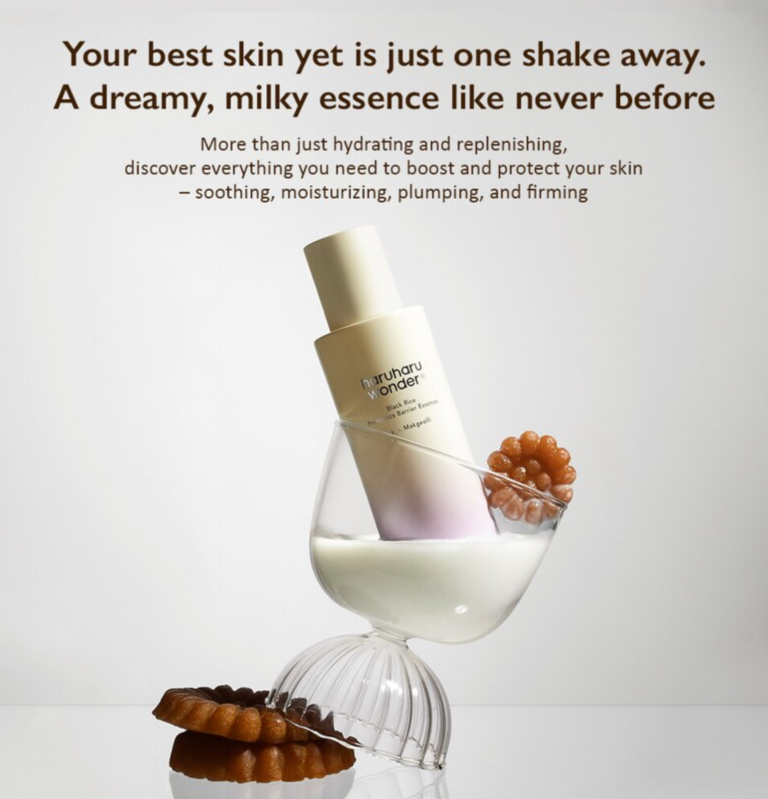 Haruharu Black Rice Probiotics Barrier Essence - Olive Kollection