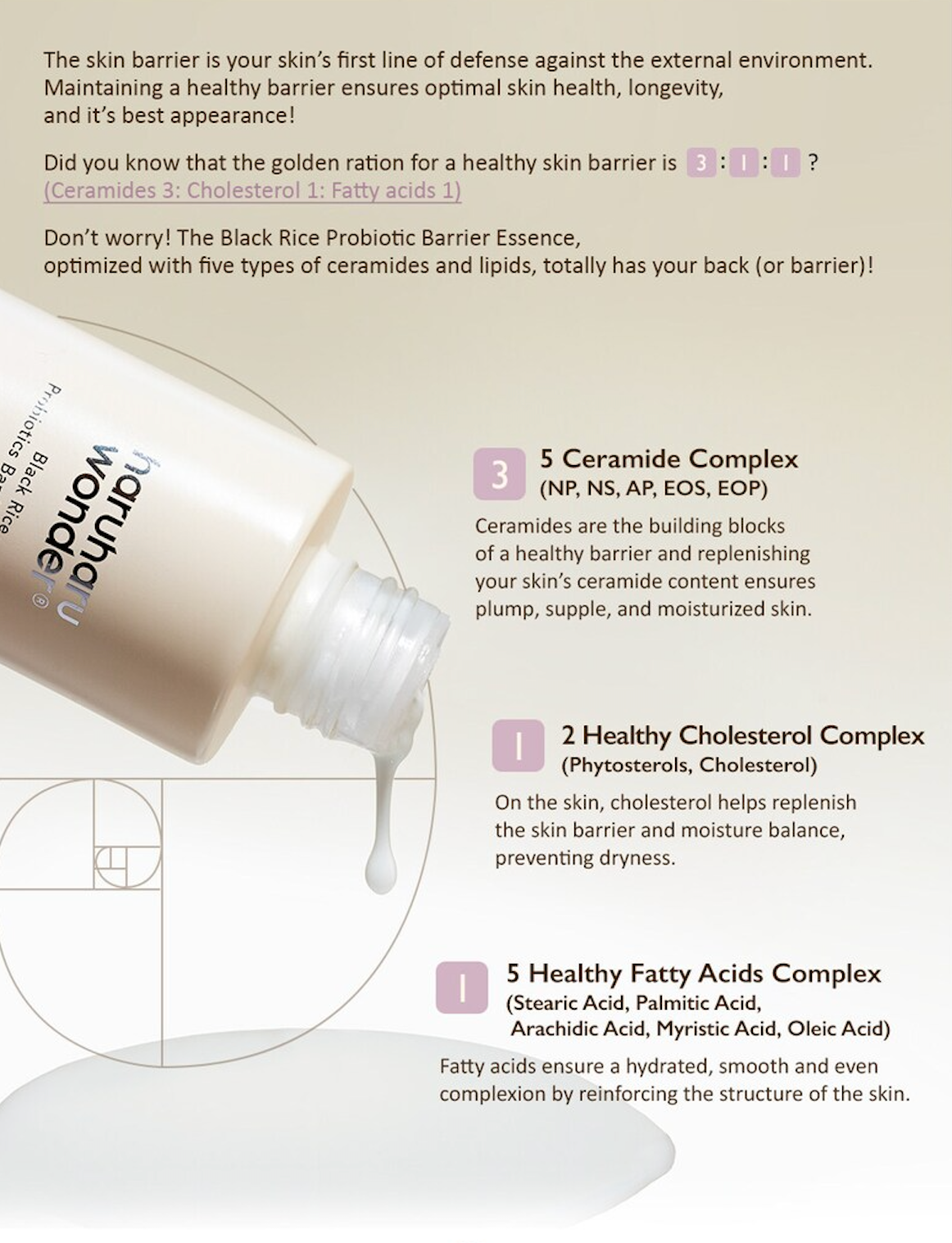 Haruharu Black Rice Probiotics Barrier Essence - Olive Kollection