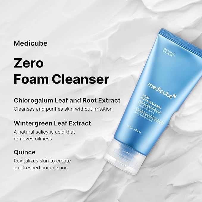 Medicube Zero Foam Cleanser - Olive Kollection