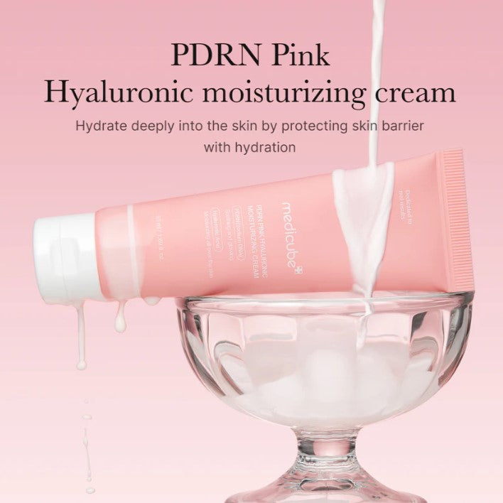 Medicube PDRN Pink Hyaluronic Moisturizing Cream - Olive Kollection