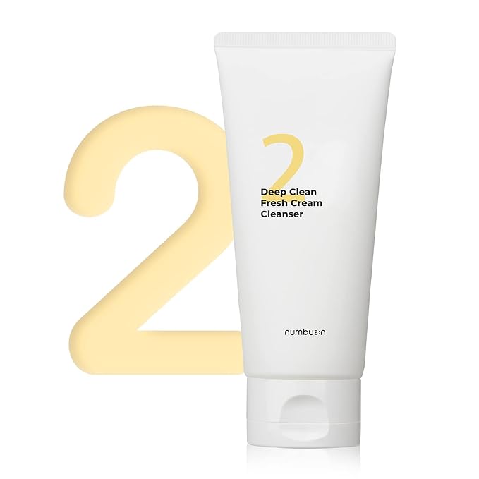 Numbuzin No.2 Deep Clean Fresh Cream Cleanser - Olive Kollection