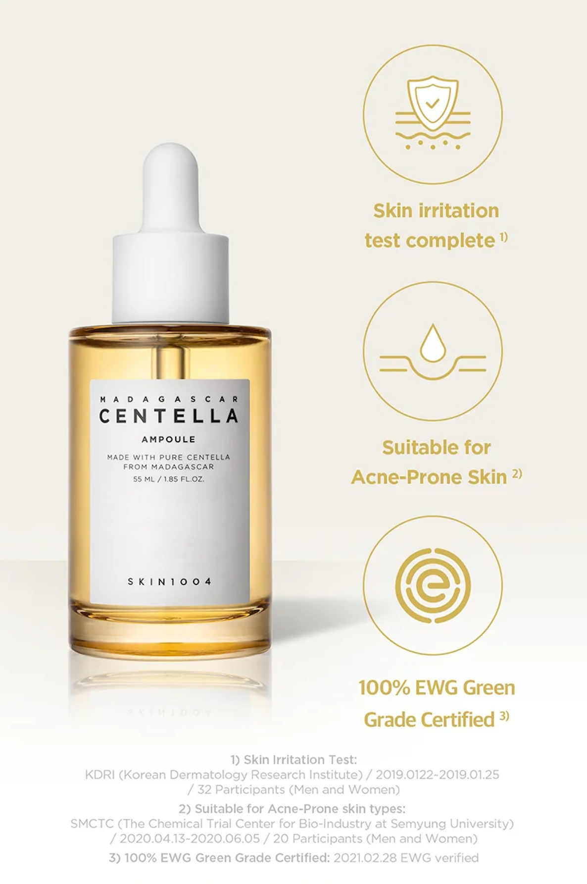 SKIN 1004 Madagascar Centella Asiatica Ampoule - Olive Kollection