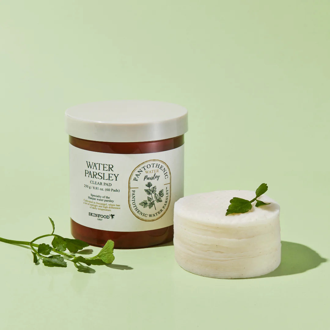 Skinfood Pantothenic Water Parsley Clear Pads - Olive Kollection