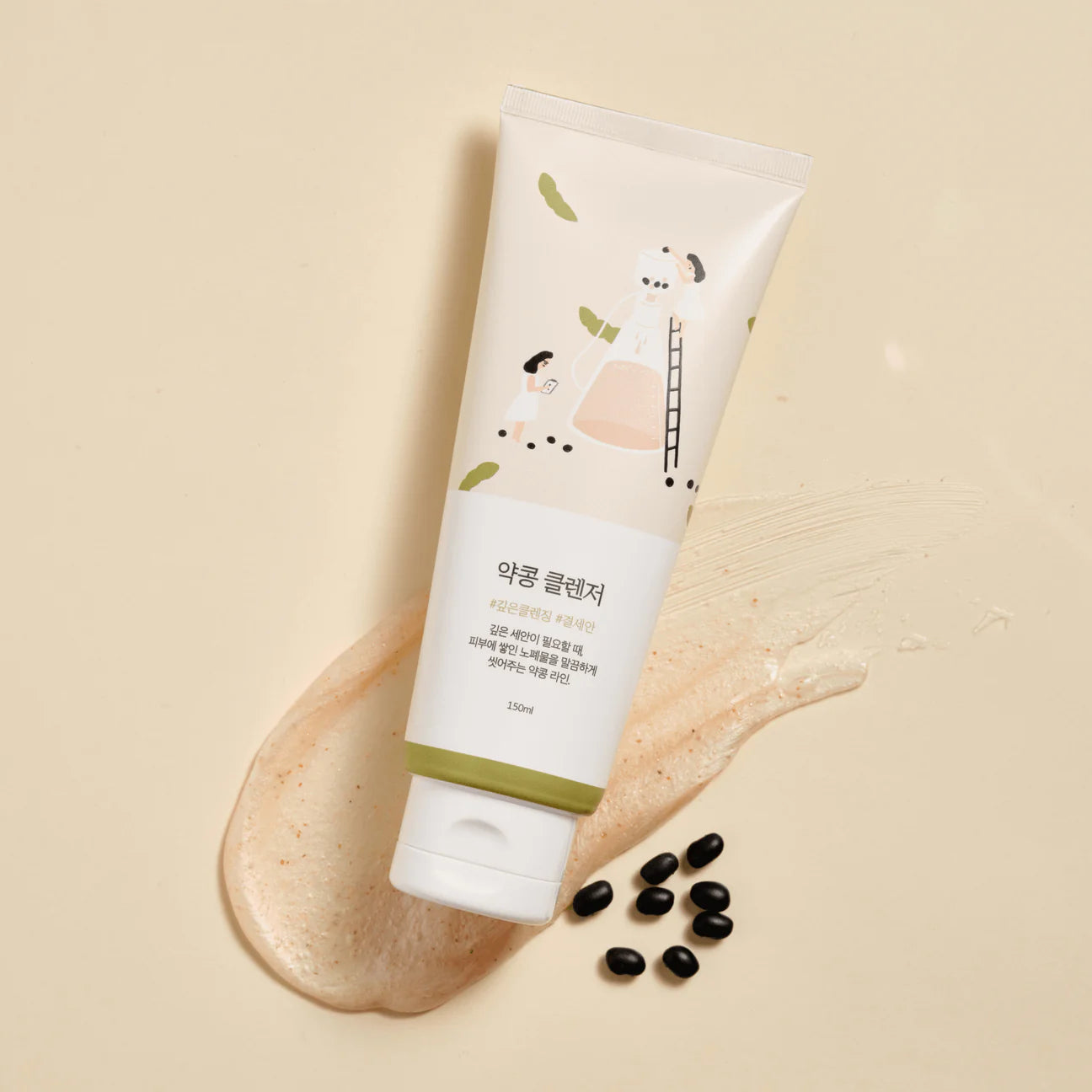 Round Lab Soybean Nourishing Cleanser - Olive Kollection
