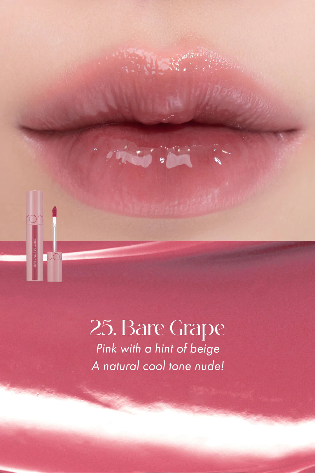 Rom&nd Juicy Lasting Tint Bare Juicy Series - Olive Kollection