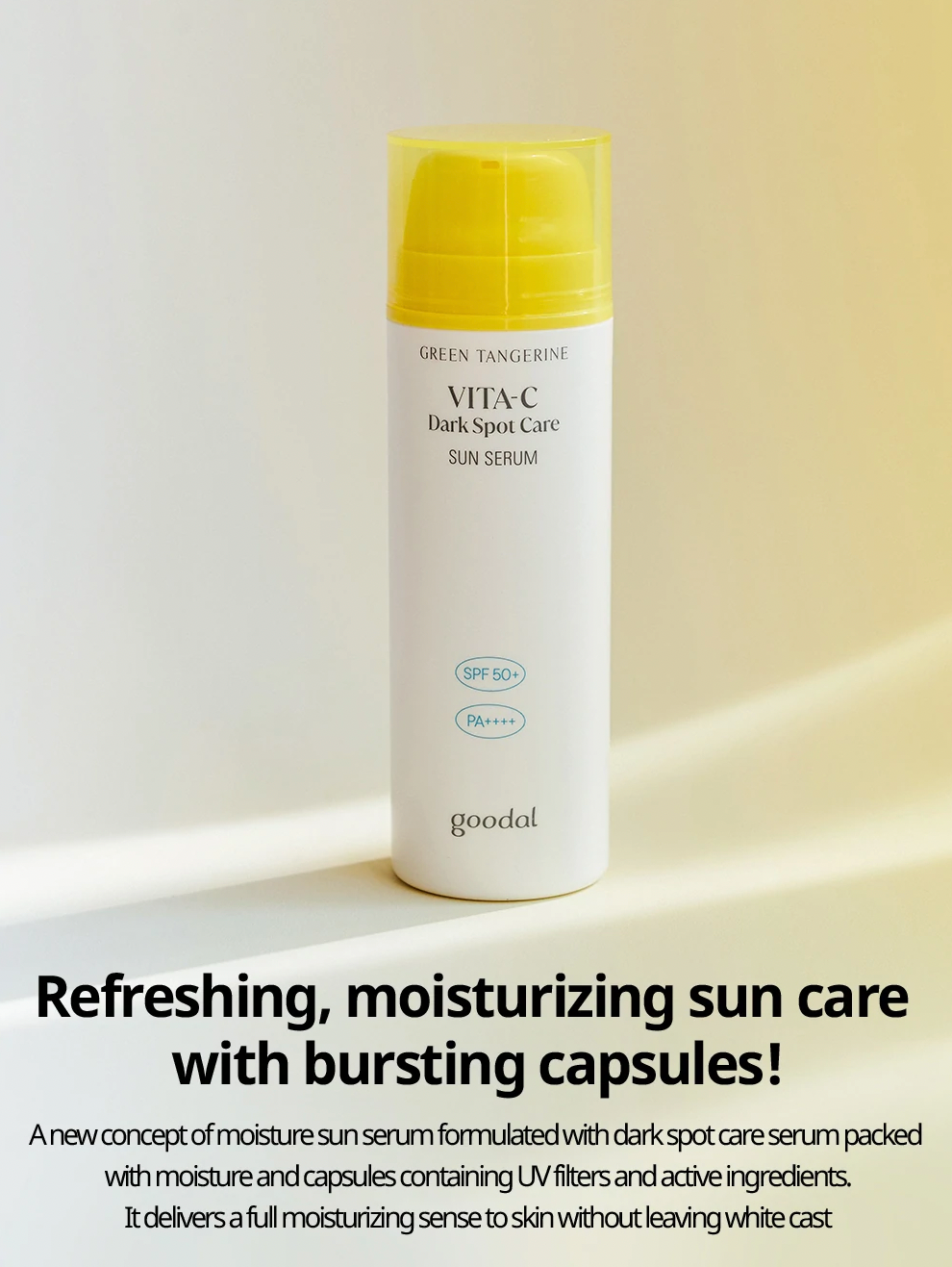 Goodal Green Tangerine Vita C Dark Spot Care Sun Serum - Olive Kollection