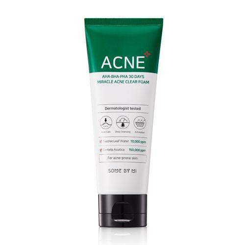 SOME BY MI AHA.BHA.PHA 30 Days Miracle Foam - Olive Kollection