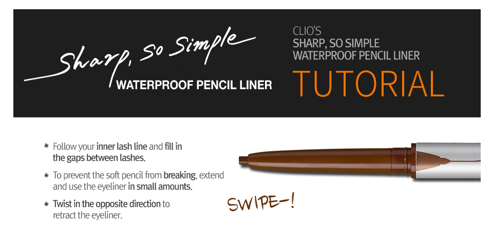 Clio Sharp, So Simple Waterproof Pencil Liner - Olive Kollection