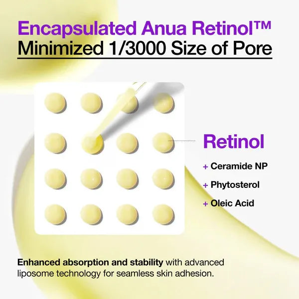 Anua Retinol 0.3% + Niacin Renewing Serum - Olive Kollection