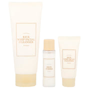 I'm From, Rice Whip Facial Cleanser Set, 3 Piece Set