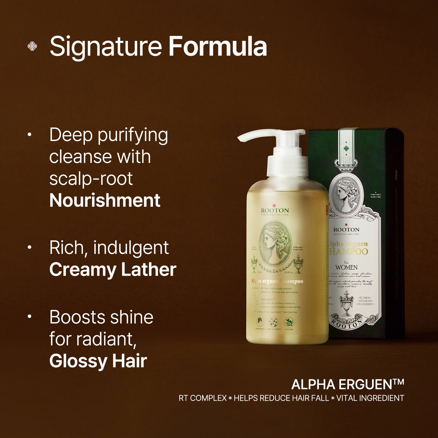 Rooton Alpha Erguen Shampoo
