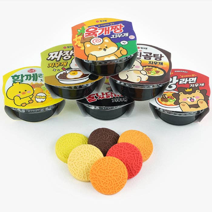 Cup Ramen Eraser (Random)