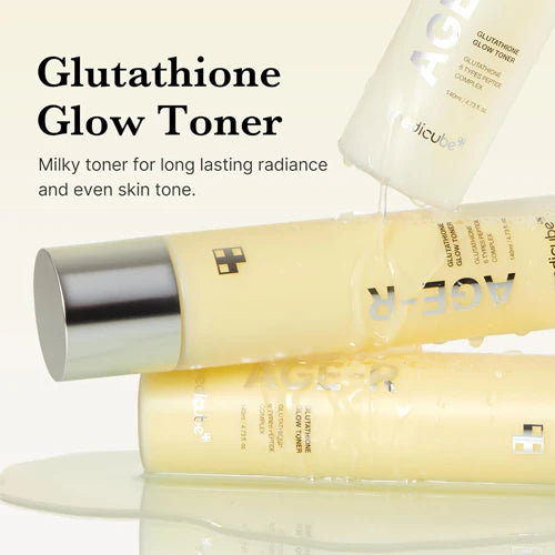 Medicube AGE-R Glutathione Glow Toner 99.2% Glutathione 6 Peptides Alpha-Arbutin 140ml Olive Kollection Medicube AGE-R Glutathione Glow Toner 99.2% Glutathione 6 Peptides Alpha-Arbutin 140ml Olive Kollection