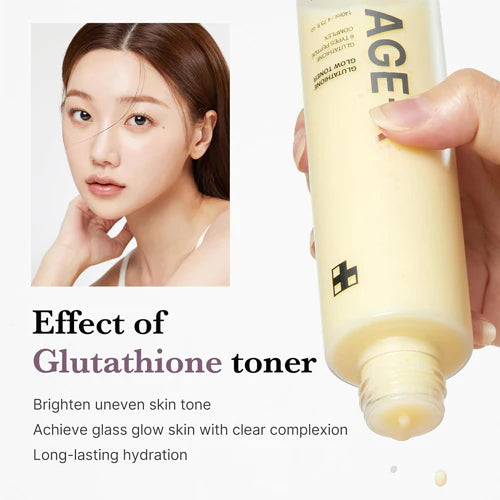 Medicube AGE-R Glutathione Glow Toner 99.2% Glutathione 6 Peptides Alpha-Arbutin 140ml Olive Kollection Medicube AGE-R Glutathione Glow Toner 99.2% Glutathione 6 Peptides Alpha-Arbutin 140ml Olive Kollection