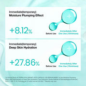 Anua PDRN Capsule 100 Serum Mask on face – glass skin plump hydrated Korean PDRN sheet mask daily use