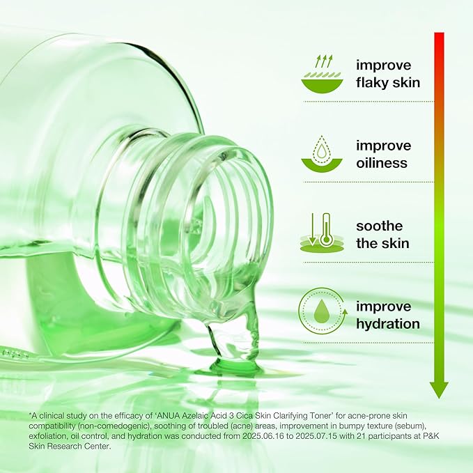 Anua Azelaic Acid 3 Cica Skin Clarifying Toner