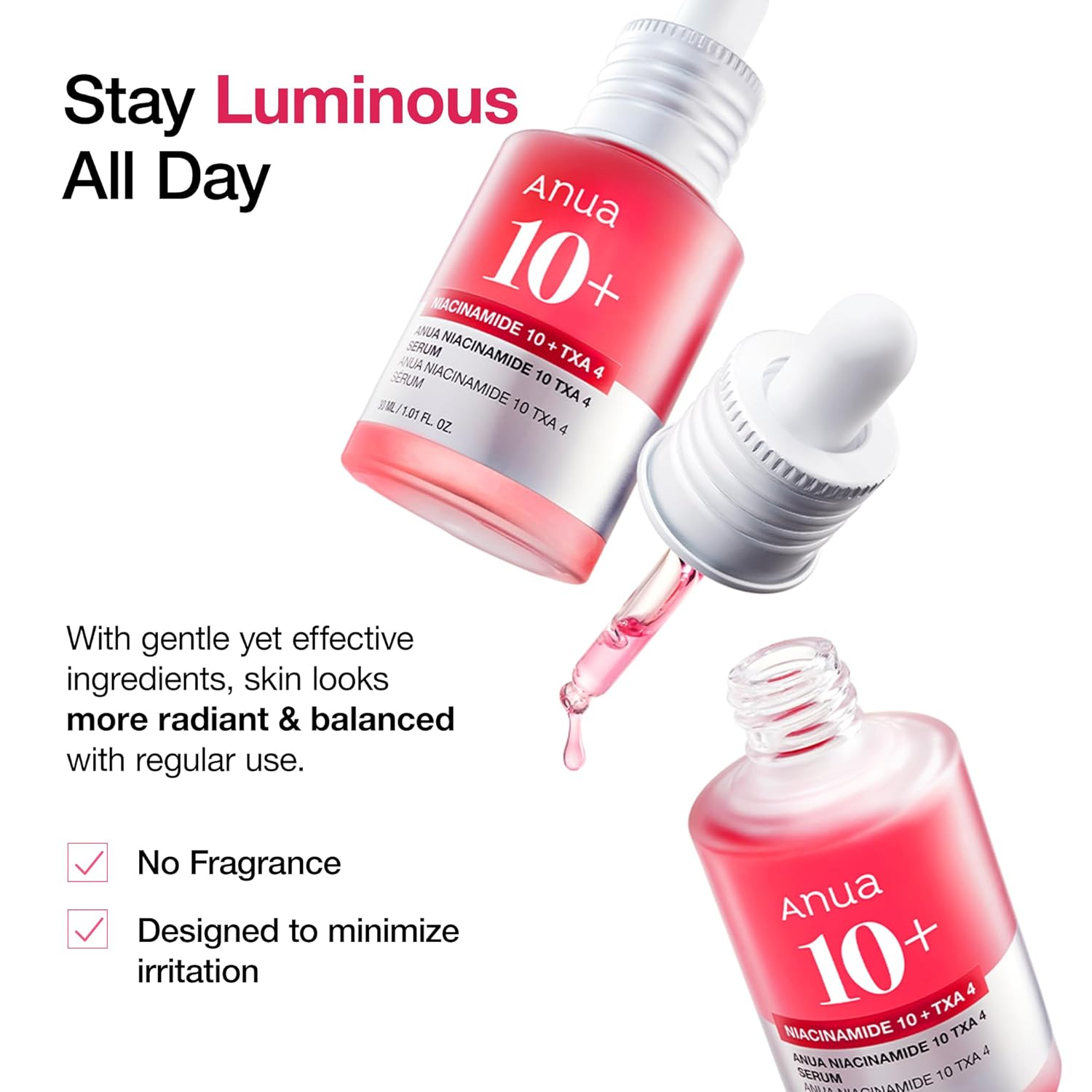 Anua 10% Niacinamide + 4% Tranexamic Acid Serum - Olive Kollection