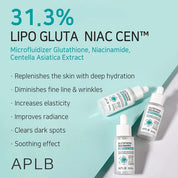 APLB Glutathione Niacinamide Ampoule Serum - Olive Kollection