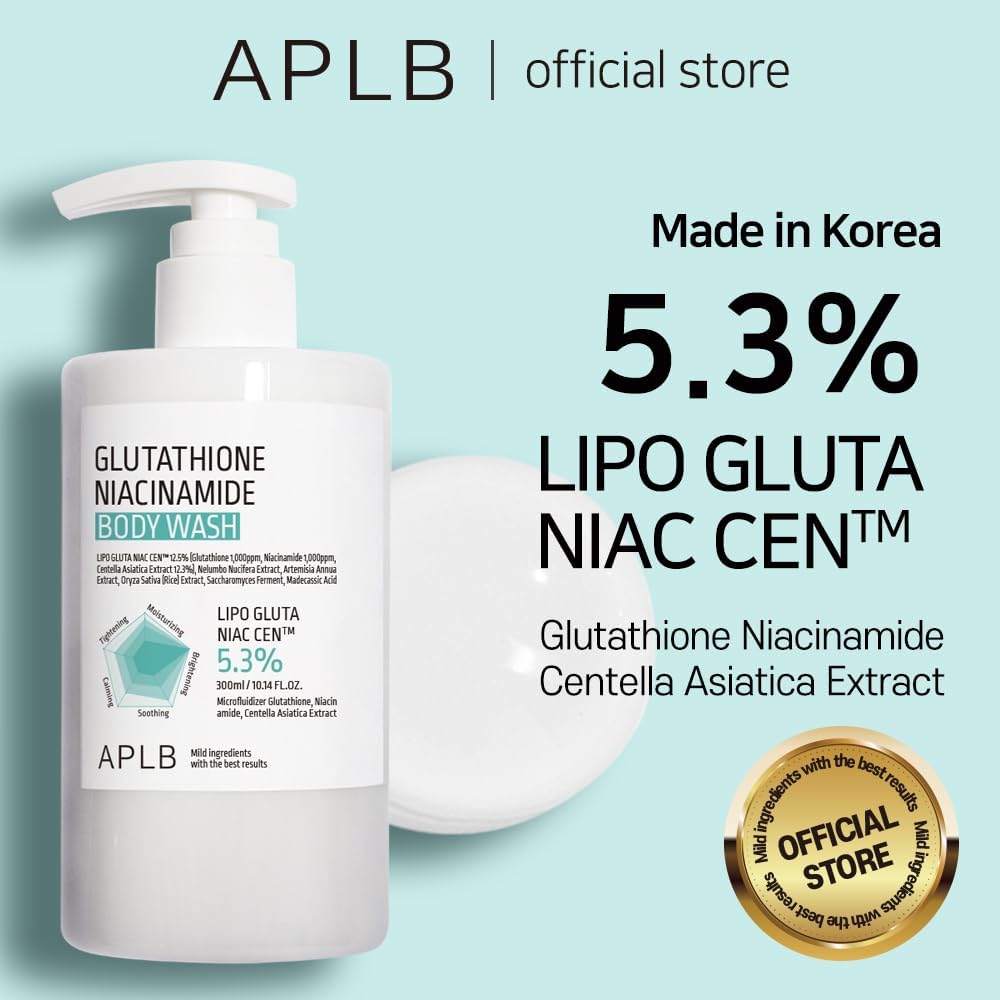 aplb glutathione niacinamide body wash review APLB Glutathione Niacinamide Body Wash – Olive Kollection
