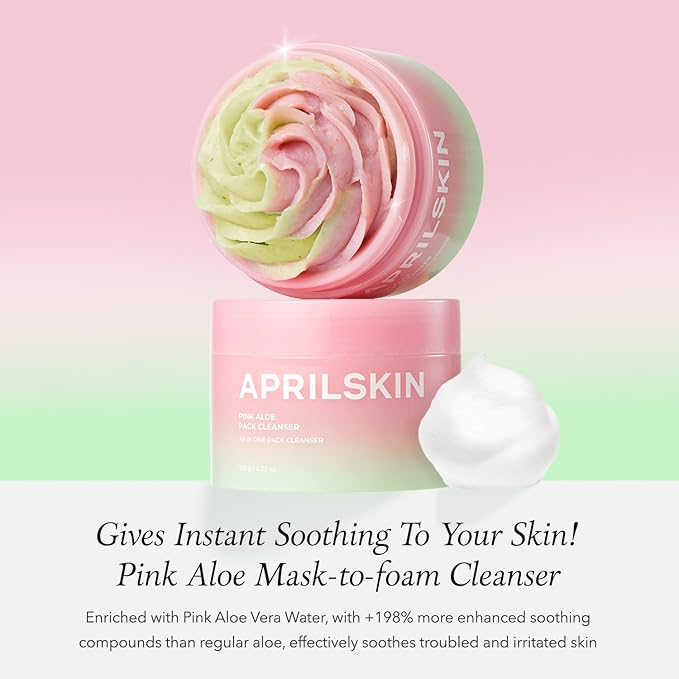 April Skin Pink Aloe Facial Polish Cleanser - Olive Kollection