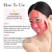 Arencia Red Collagen Jello Mask