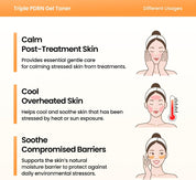 Axis-Y PDRN Toner on skin – calms redness hydrates barrier support cooling gel dewy finish Korean vegan toner