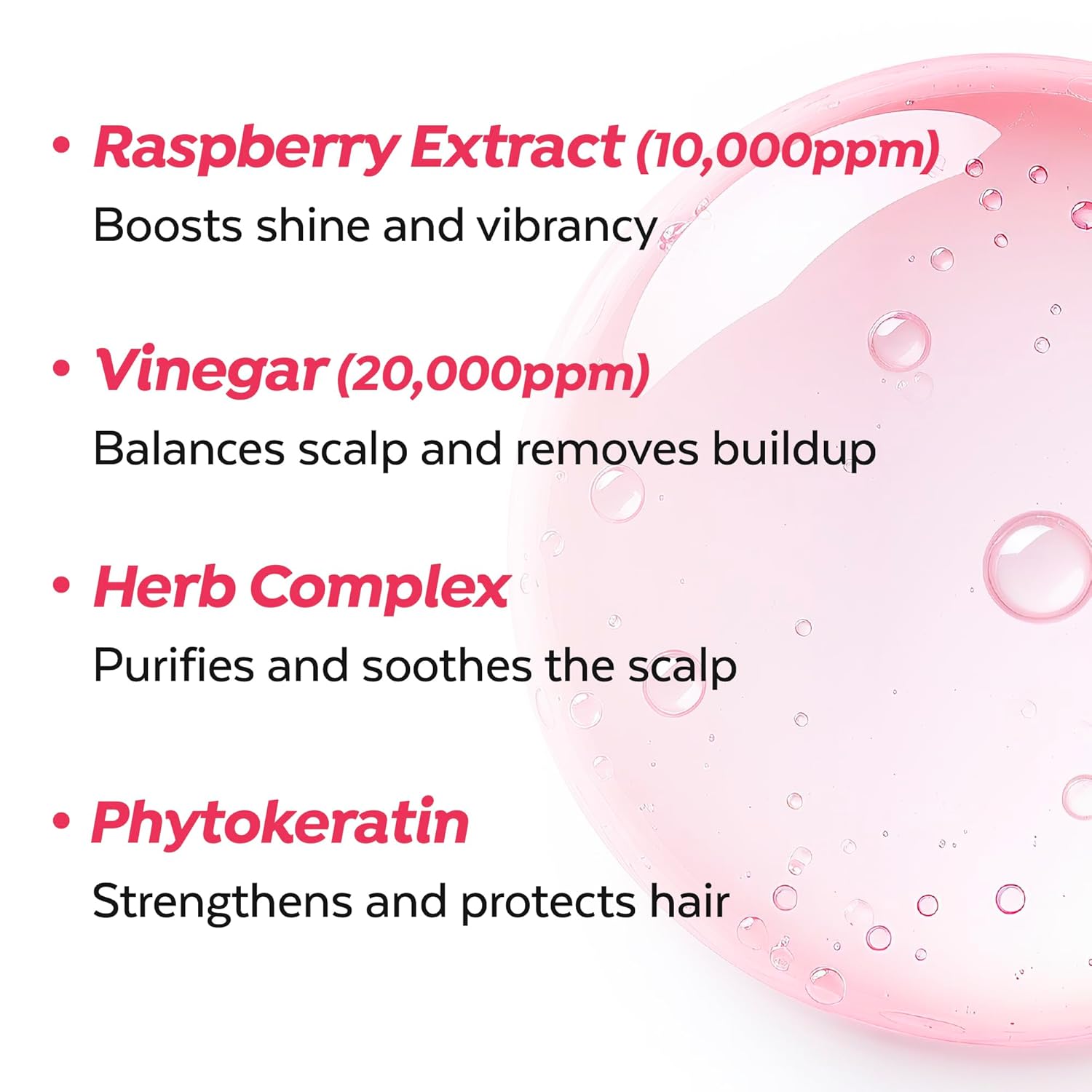A'PIEU Raspberry Hair Vinegar vs Mist – rinse-out 200ml conditioner vs Raspberry Vinegar Hair Mist 105ml leave-in spray K-beauty routine