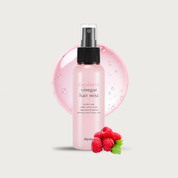 A'PIEU Raspberry Vinegar Hair Mist 105ml – Korean pH balancing hair mist vinegar 10,000ppm phytokeratin frizz control has fragrance vegan