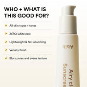 Abib Sunscreen Gel semi-matte finish – oil control no shine hydrated underneath Korean sunscreen oily combo skin