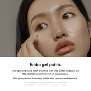 Abib Collagen Eye Patch Ceramide NP HA Shea Butter – barrier moisture Panthenol Adenosine Allantoin Licorice Root soothe brighten nourish