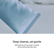 Abib Sedum Foam Cleanser rich dense lather – Panthenol Allantoin soothe post-cleanse oily combination sensitive skin no strip deep clean