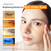 Abib Glutathione Eye Patches exosome technology – ultra-small exosomes deeper delivery Vita Jelly melts body heat skin barrier fast absorption