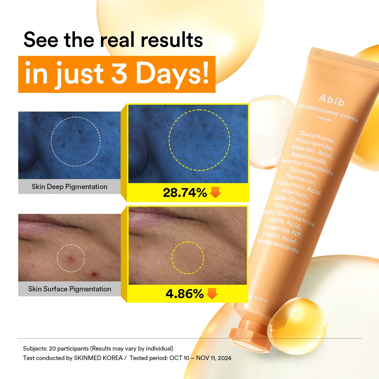 Abib Glutathiosome Cream Vita Tube - Olive Kollection