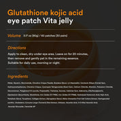 Abib Glutathione Kojic Acid Eye Patches 60pcs $22 – fragrance-free Korean brightening eye patch 30 pairs Olive Kollection K-beauty gift