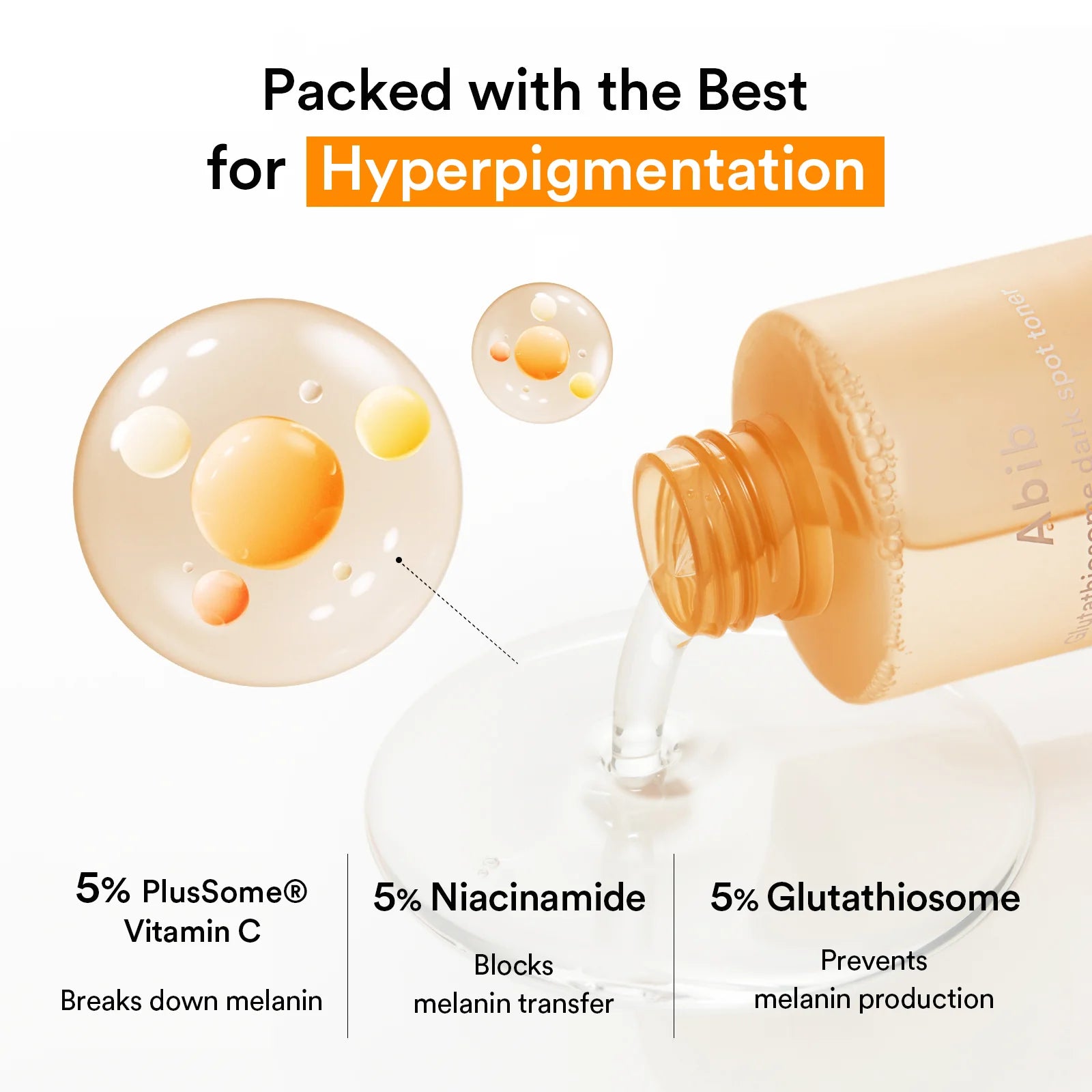 Abib Glutathiosome Dark Spot Toner Skin Booster – Korean Brightening Toner Glutathione – Olive Kollection