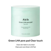 Abib Green LHA Pore Pad Clear Touch 60P - Olive Kollection
