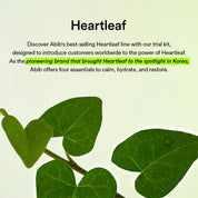 Abib Heartleaf Calming Trial Kit Travel-friendly Essential Set